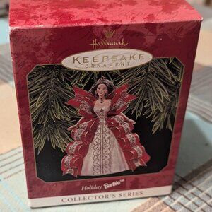 NIB Holiday Barbie 1997 Hallmark Collector's Series Keepsake Ornament